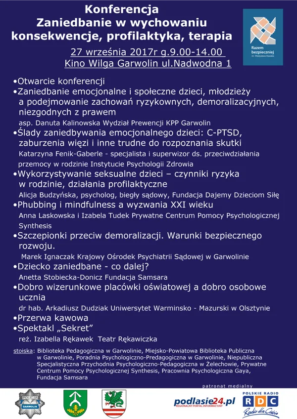 Konferencja poświęcona problemowi zaniedbywania dzieci